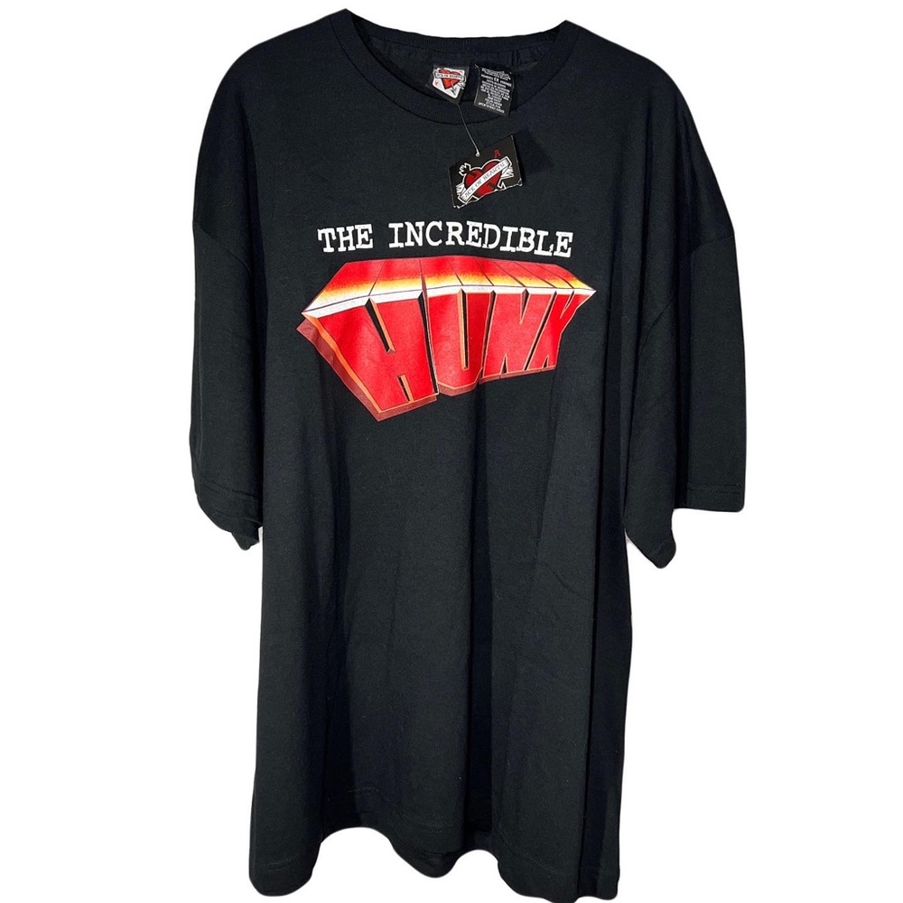 VTG NWT The Incredible Hunk 80's Tee On Ace Of Hearts Size XL